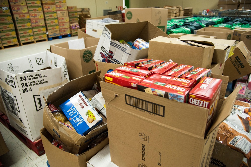 Laughlin stocks food bank with largest donation yet