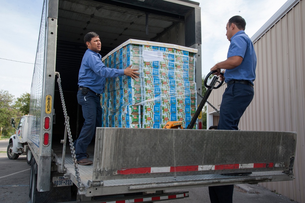 Laughlin stocks food bank with largest donation yet