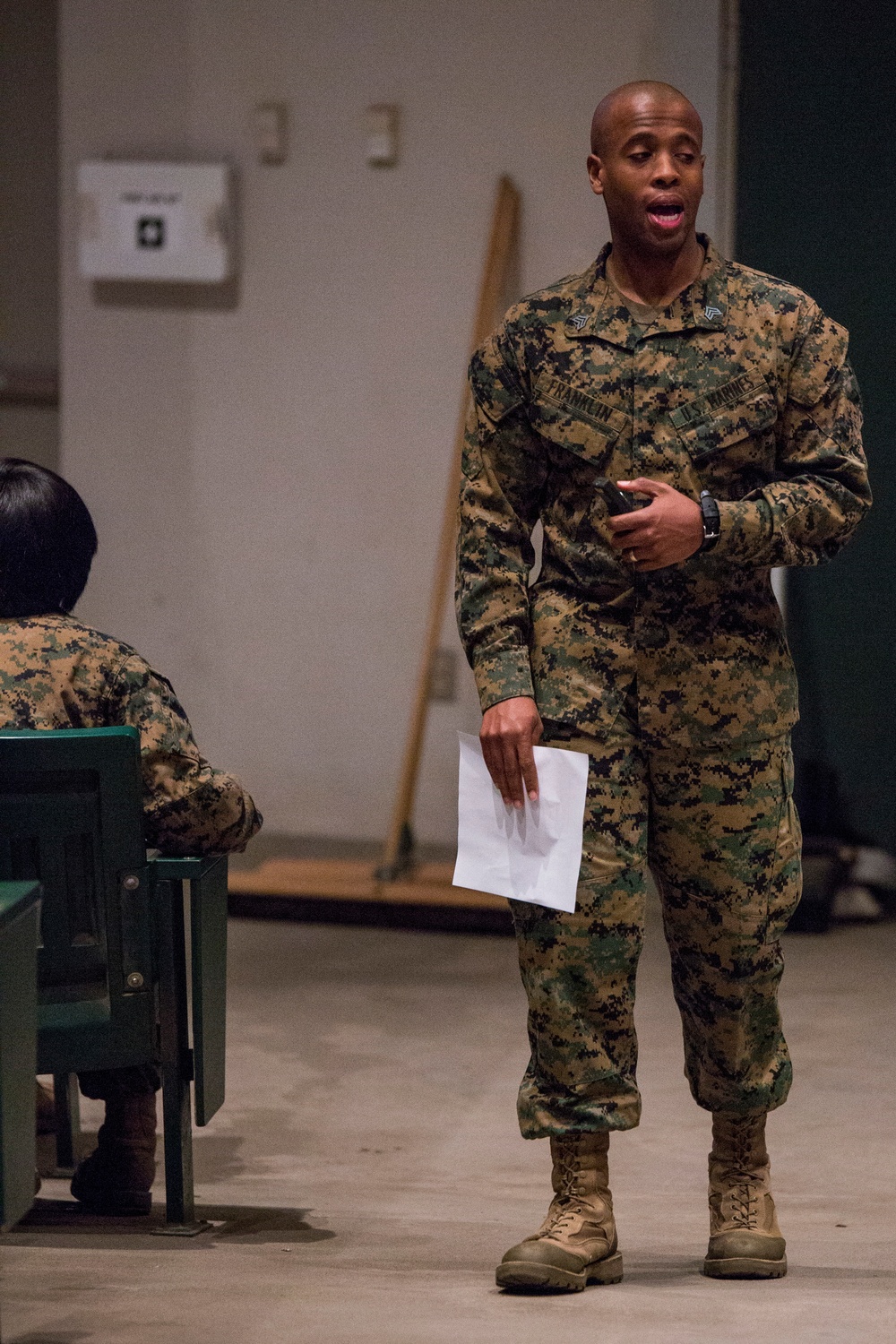 Marine recruits conquer Parris Island classrooms