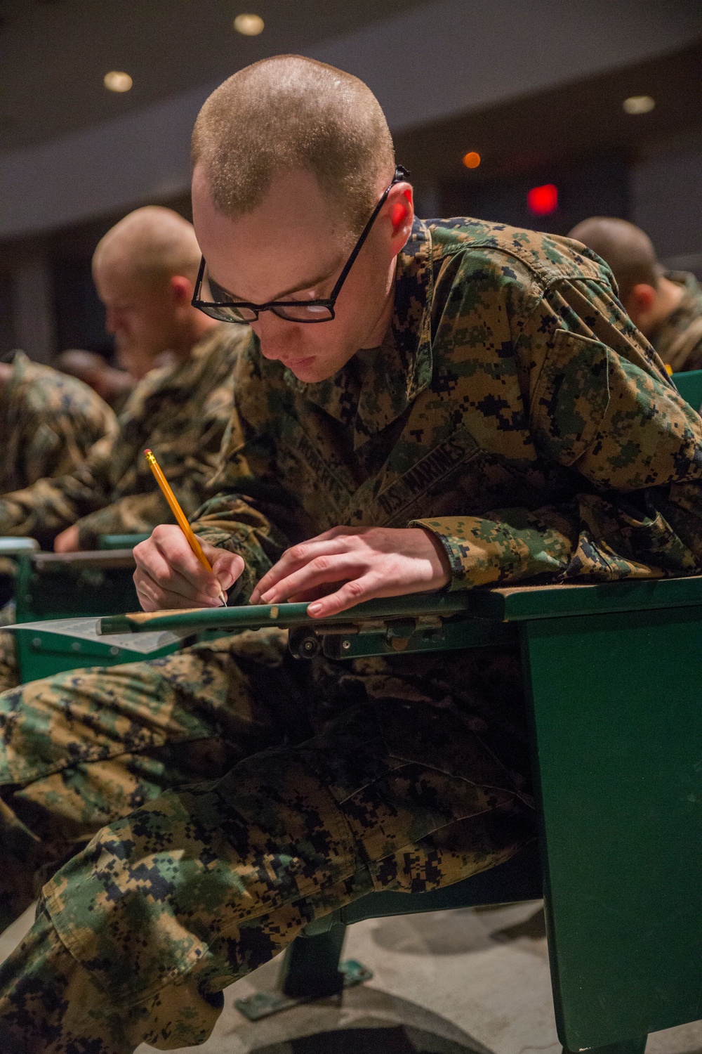 Marine recruits conquer Parris Island classrooms