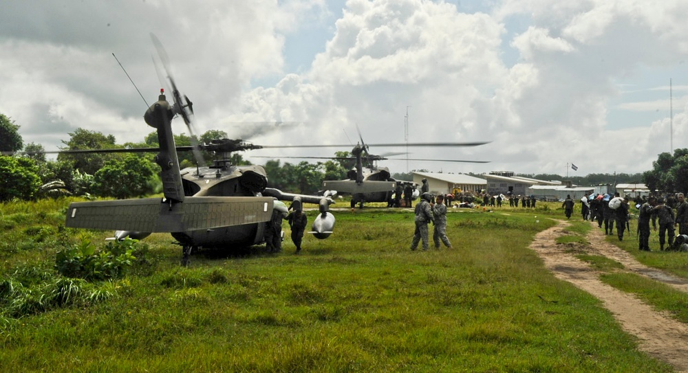 US supports Honduran troop rotation