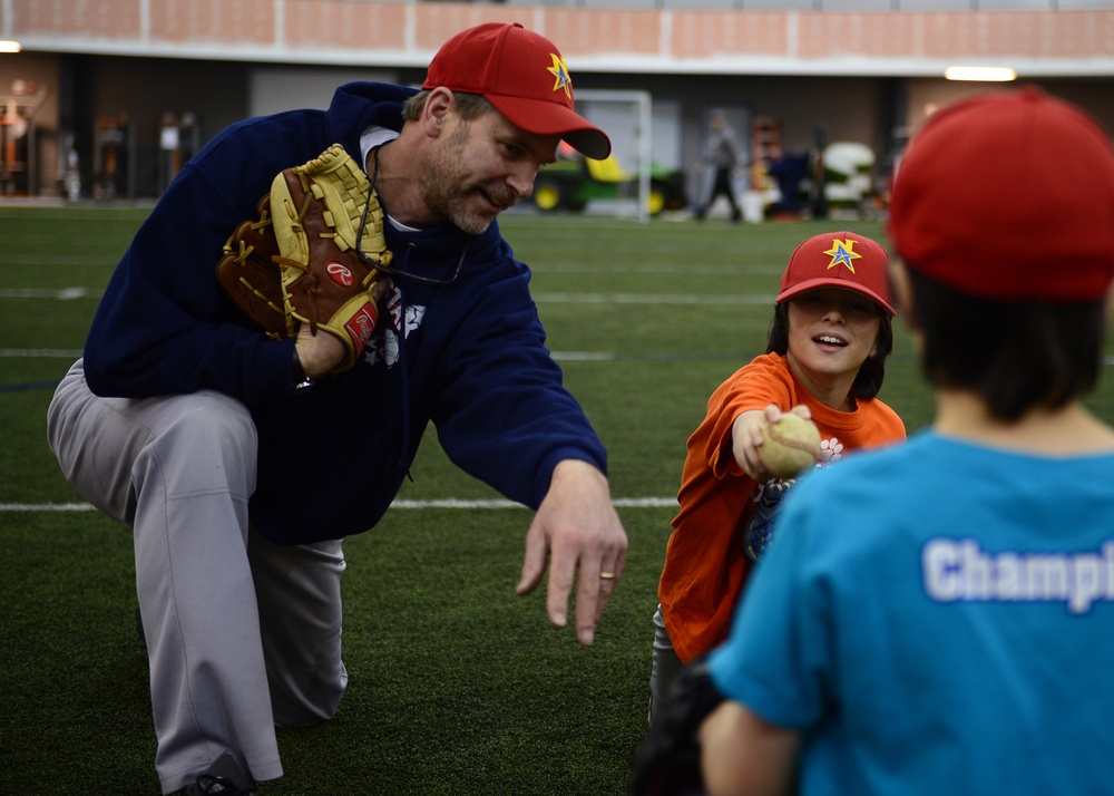 Initiative extends Eielson glove to youth baseball community