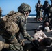 U.S. Marines, Navy test casualty assistance skills at sea