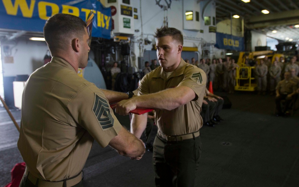 Corporal's Course Graduation