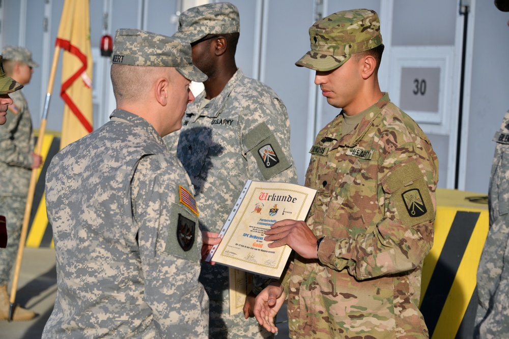 18th CSSB award ceremony, German awards