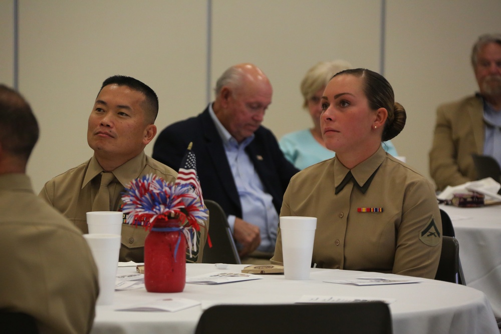 Marine completes more than 300 volunteer hours while maintaining exemplary role in Corps