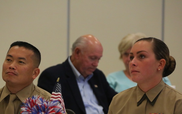 Marine completes more than 300 volunteer hours while maintaining exemplary role in Corps