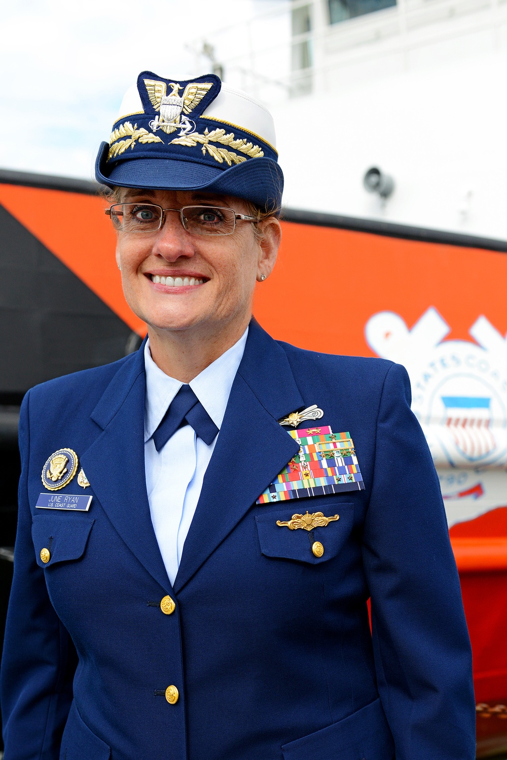 Rear Adm. June Ryan is commander of Ninth Coast Guard District