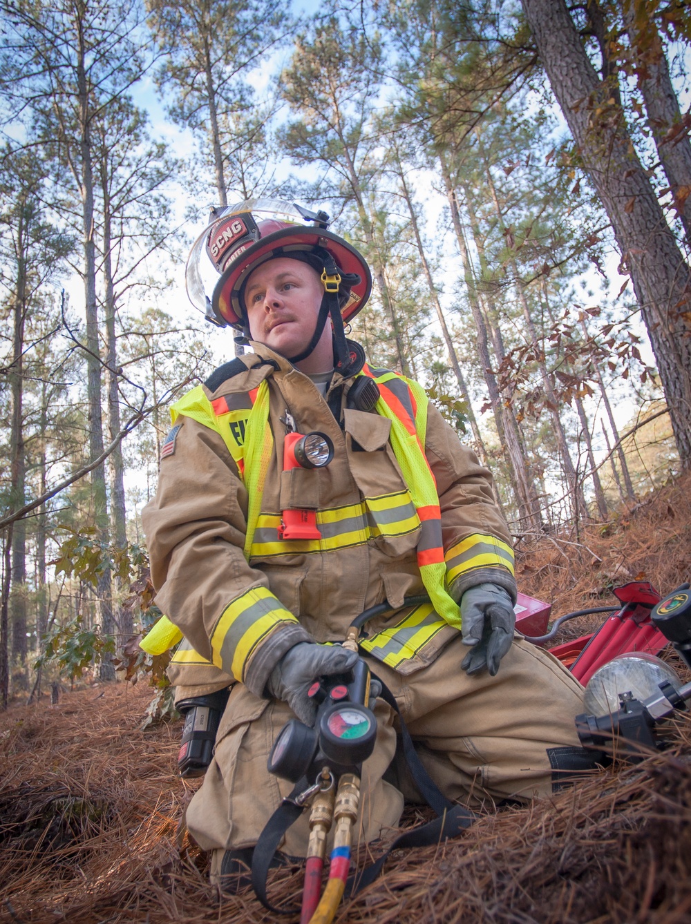 SC Guard trains for emergency vehicle extraction