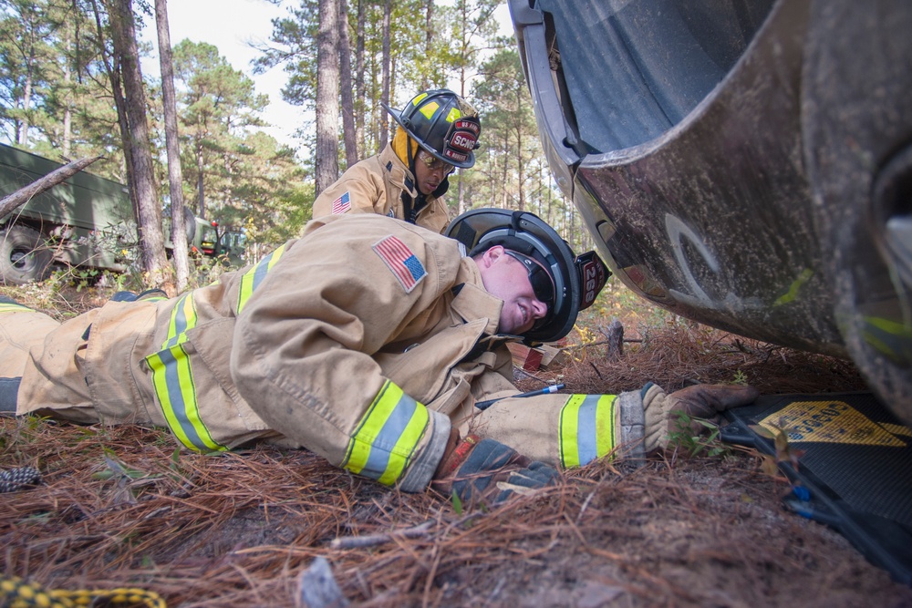 SC Guard trains for emergency vehicle extraction