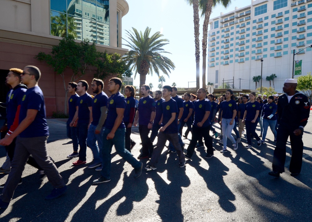 NRD San Diego marches in Las Vegas Veterans Day Parade