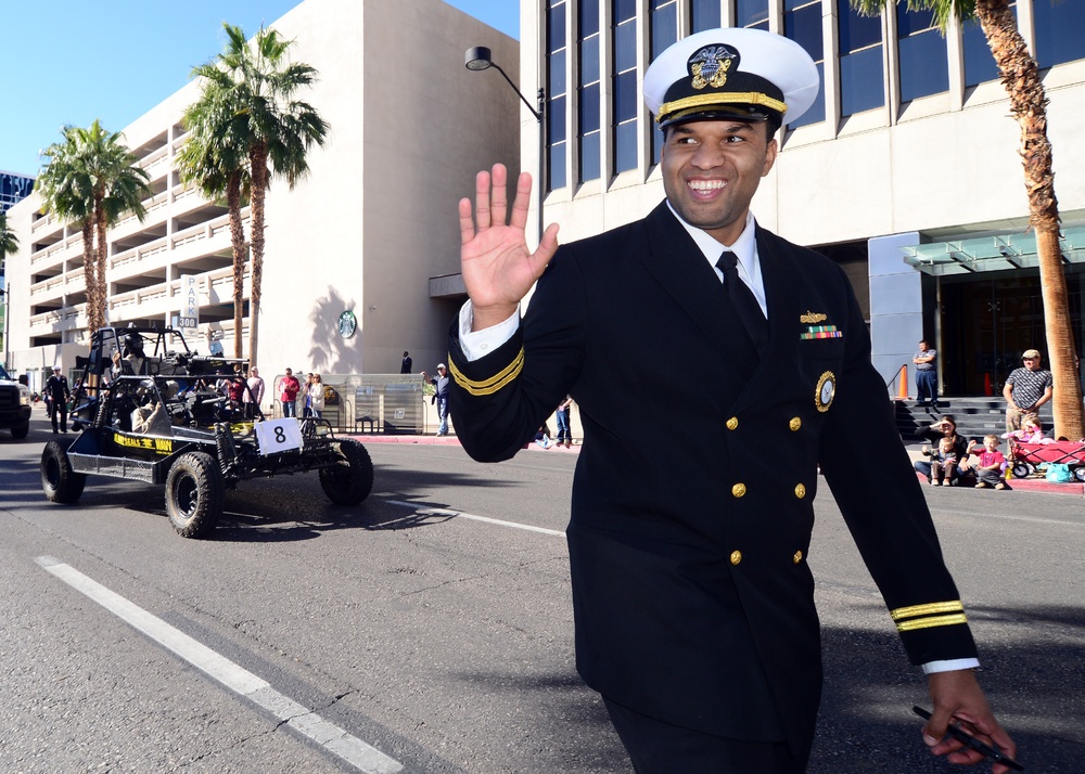 NRD San Diego marches in Las Vegas Veterans Day Parade