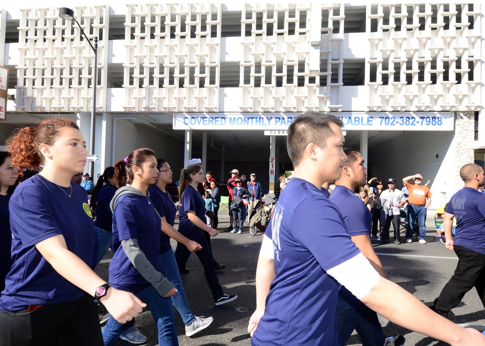 NRD San Diego marches in Las Vegas Veterans Day Parade