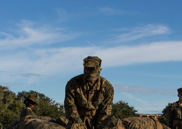 Marine recruits pass initial drill evaluation on Parris Island