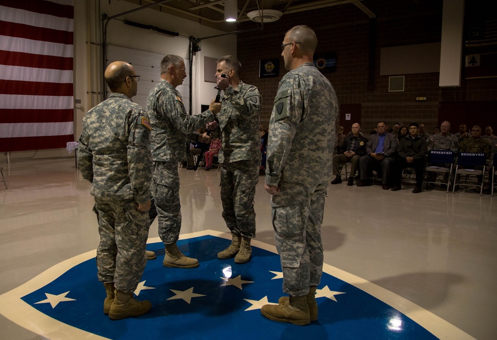 New enlisted leadership for the Alaska Army National Guard’s 38th Troop Command