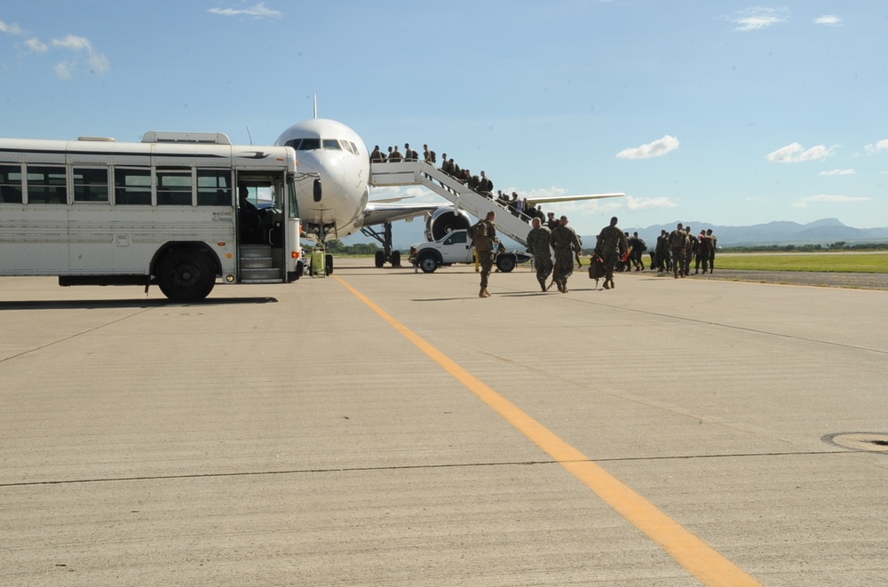 SPMAGTF-SC fly out of Soto Cano Air Base