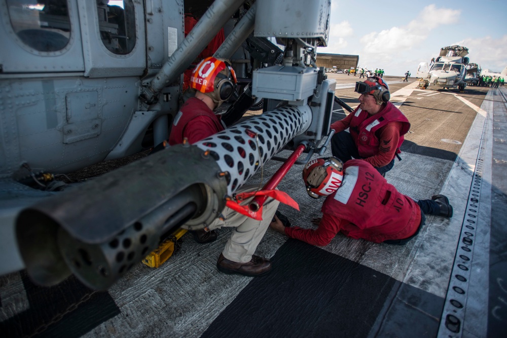 USS Ronald Reagan operations