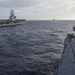 USS Ronald Reagan replenishment at sea