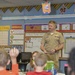 Pilot speaks to elementary school students