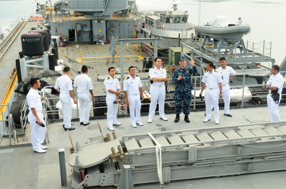 USS Emory S. Land visit to Malaysia