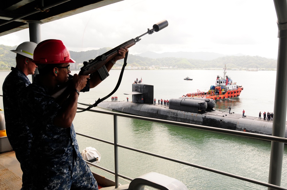 USS Ohio visit to Malaysia