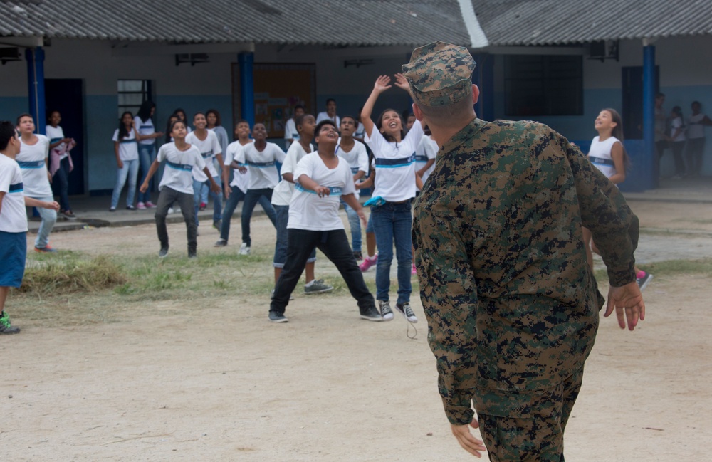 4th CAG visits school in Brazil