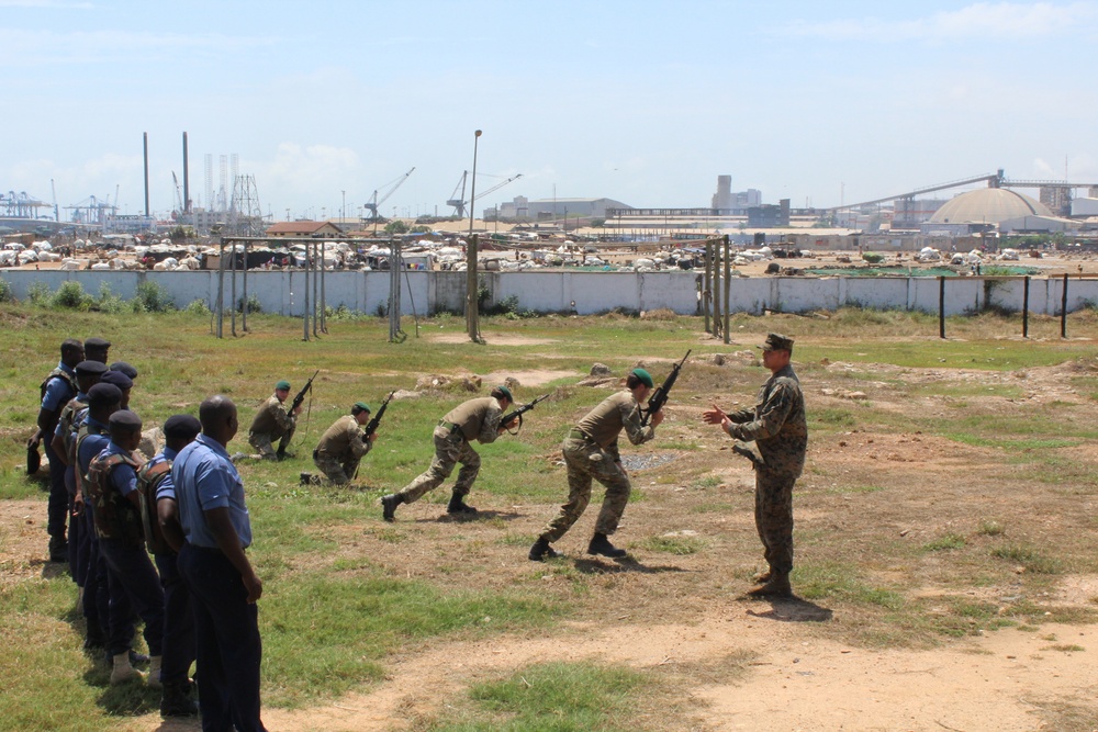 US, UK Royal Marines work with West African partners during Africa Partnership Station