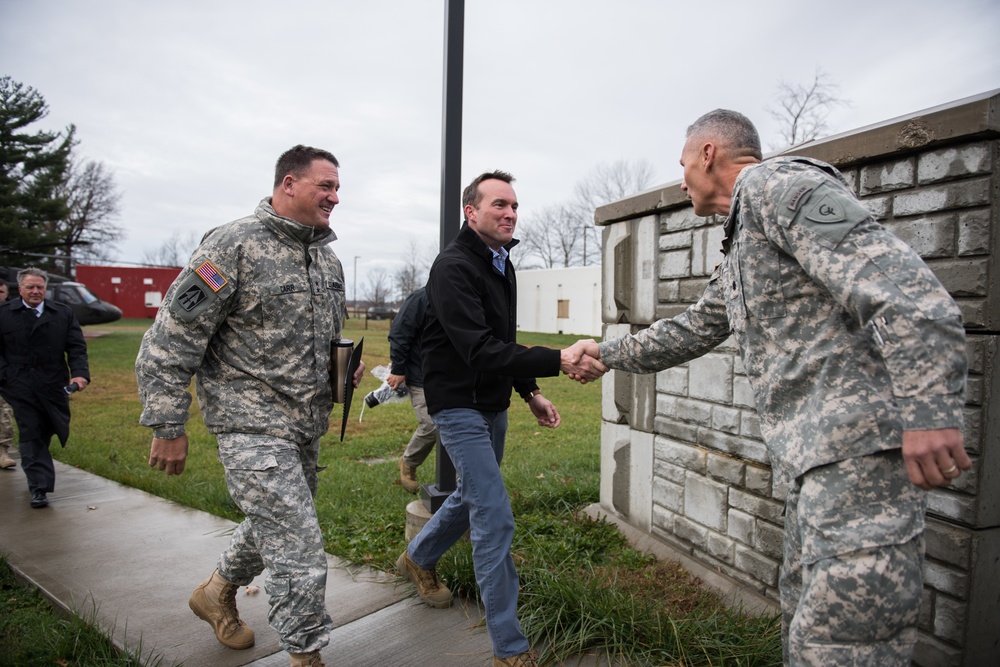 Acting Secretary of the Army visits Camp Atterbury, Muscatatuck Warfighter Exercise