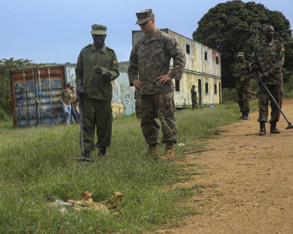 US Marines, UPDF sharpen IED awareness