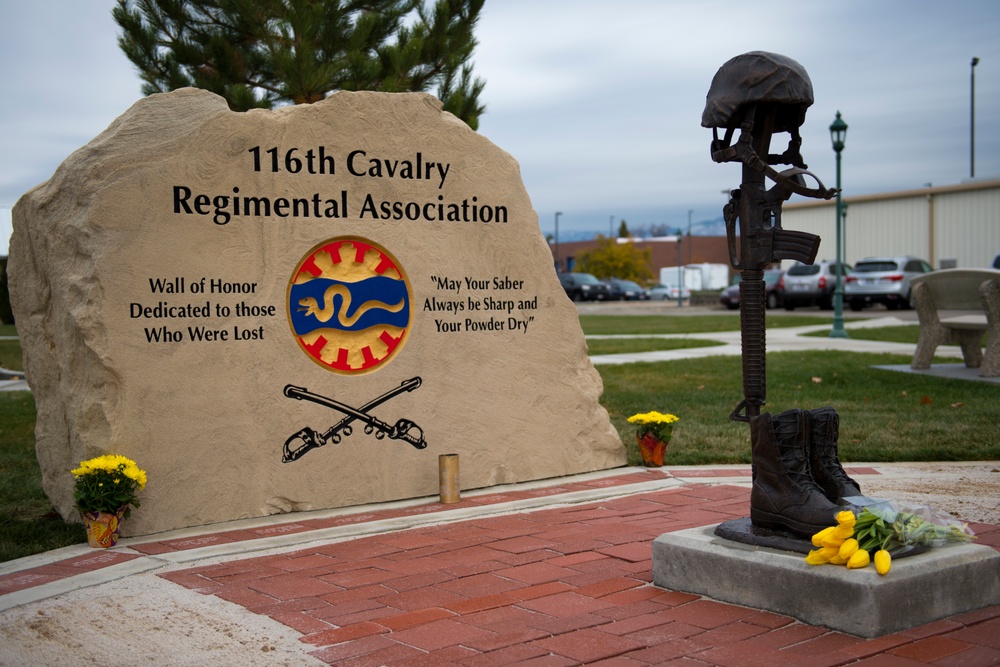 Gowen Field Memorial Park Dedication, Fall 2015