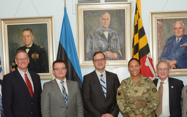 Maryland and Estonia signing Memorandum of Understanding