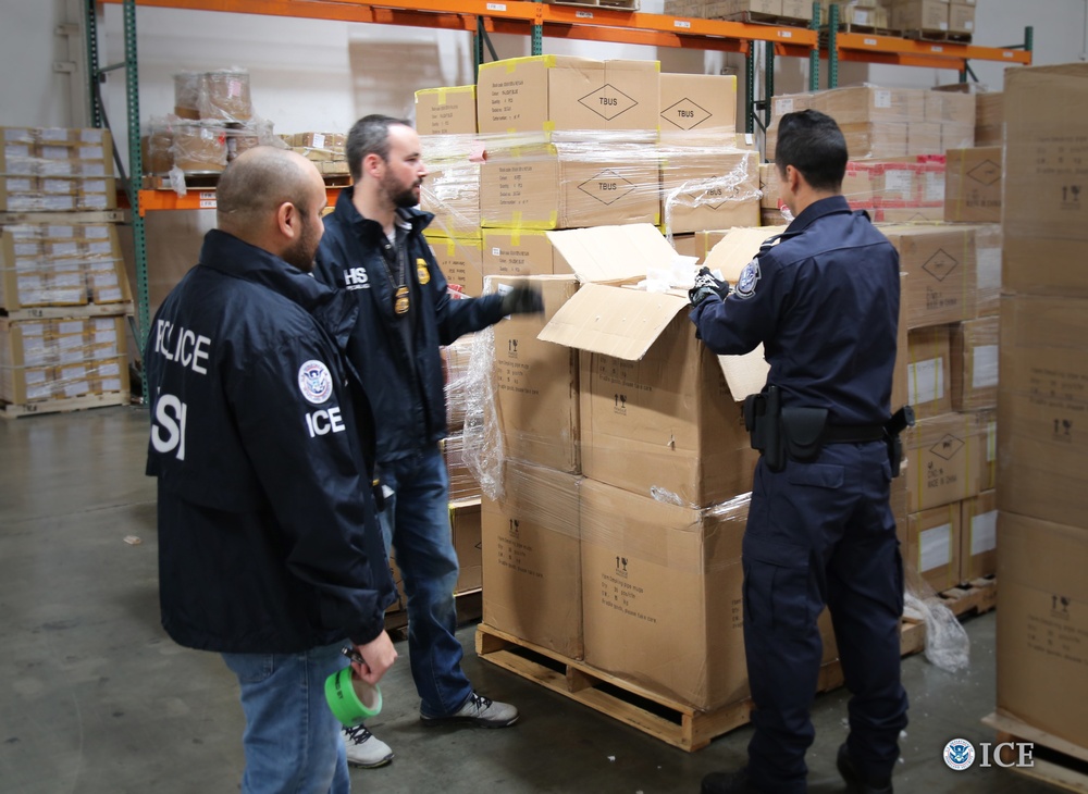 Black Friday - ICE inspects overseas shipments for counterfeit goods