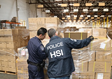 Black Friday - ICE and CBP inspect overseas shipments for counterfeit godos