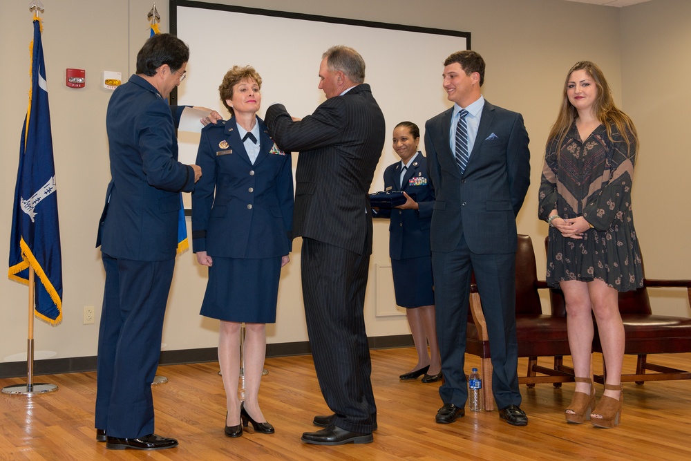 First female general officer promoted in the South Carolina Air National Guard