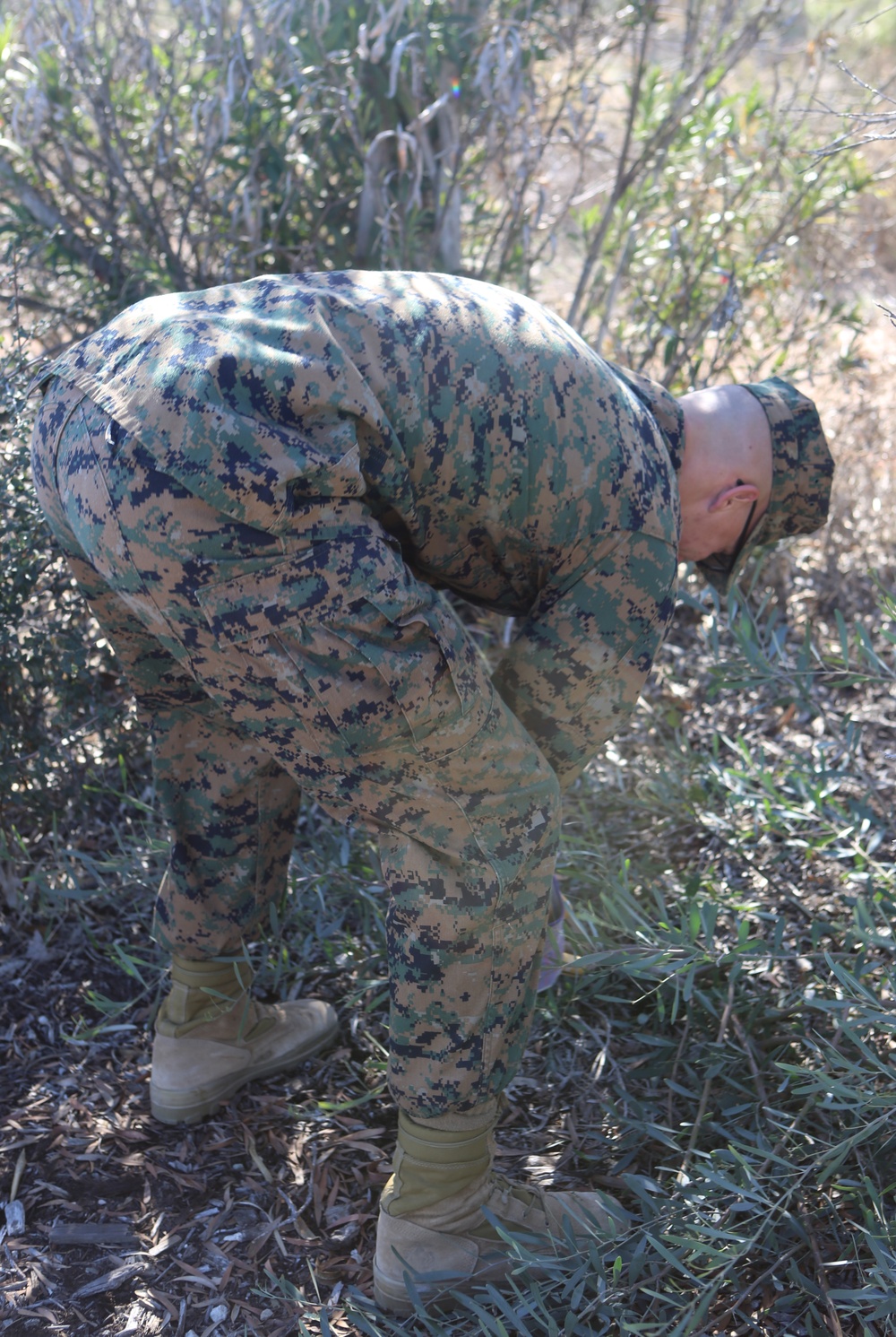 Marines participate in base-wide cleanup
