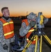 720th Engineer Detachment surveys parade ground