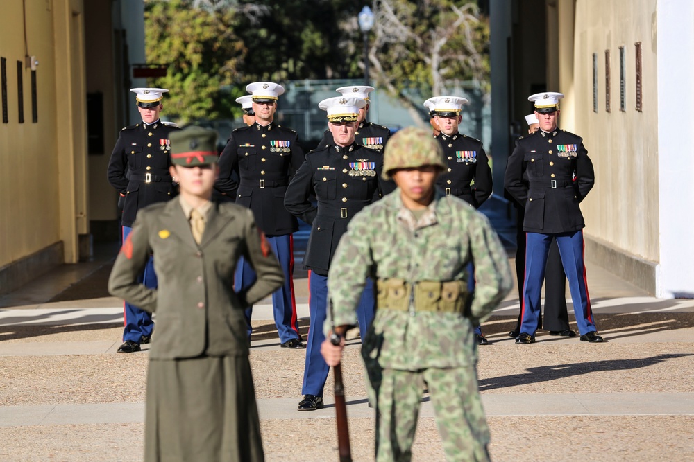 240th Marine Corps Birthday Cake Cutting Ceremony