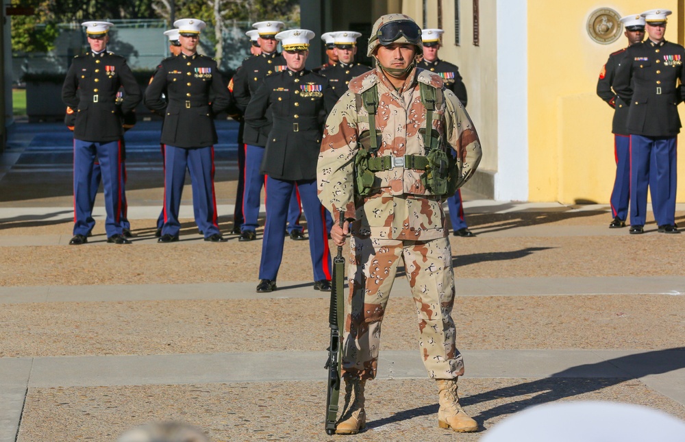 240th Marine Corps Birthday Cake Cutting Ceremony