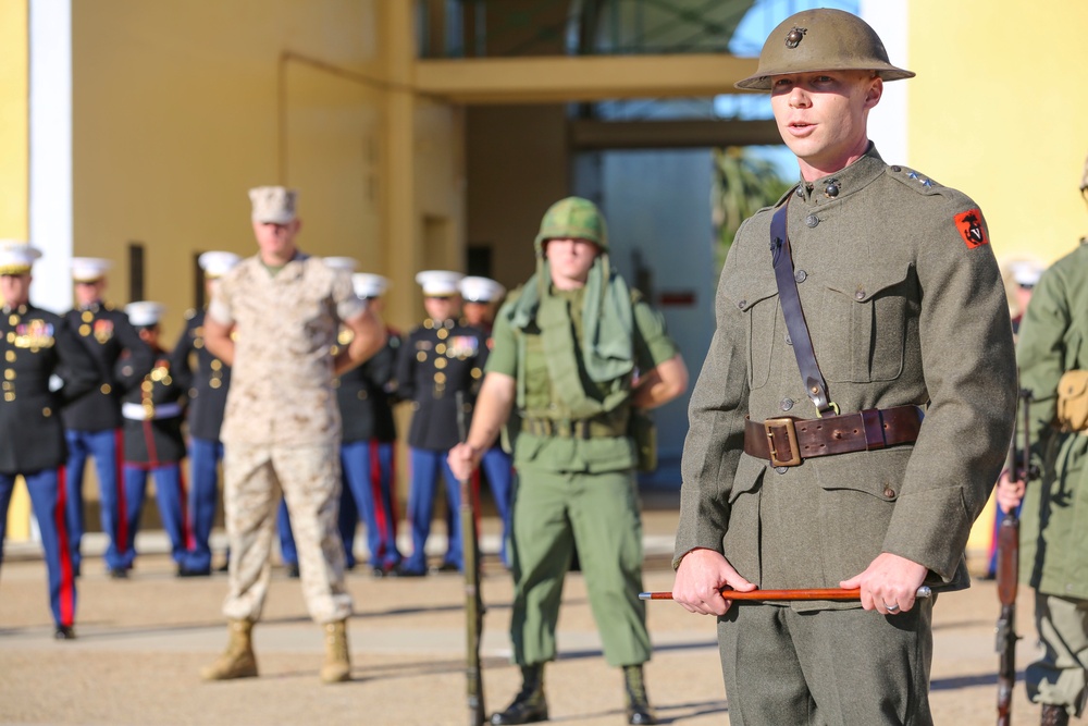 240th Marine Corps Birthday Cake Cutting Ceremony