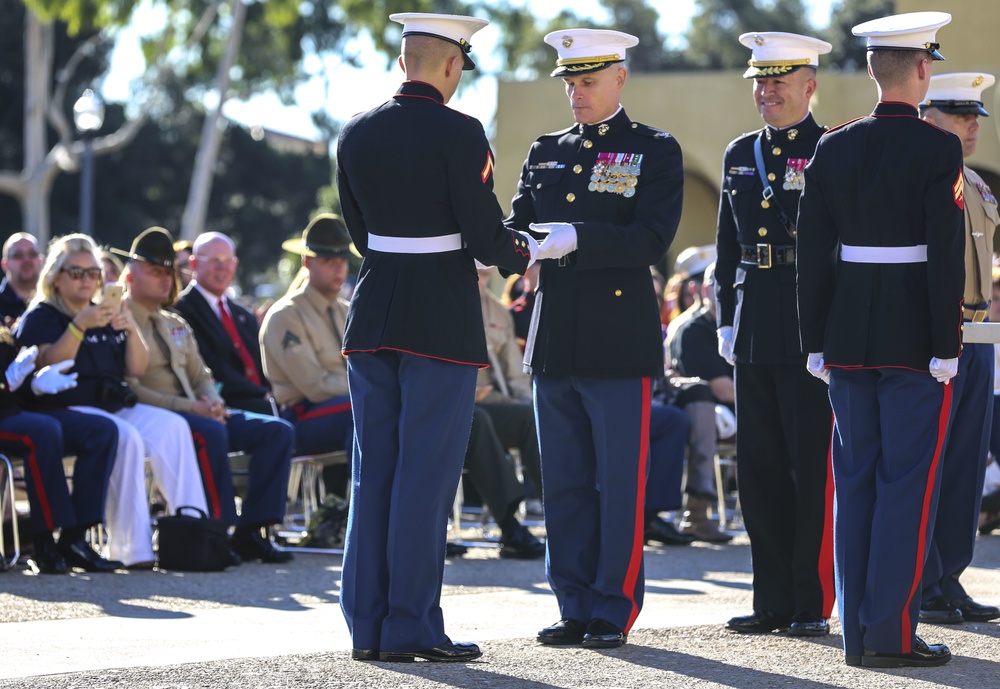 240th Marine Corps Birthday Cake Cutting Ceremony