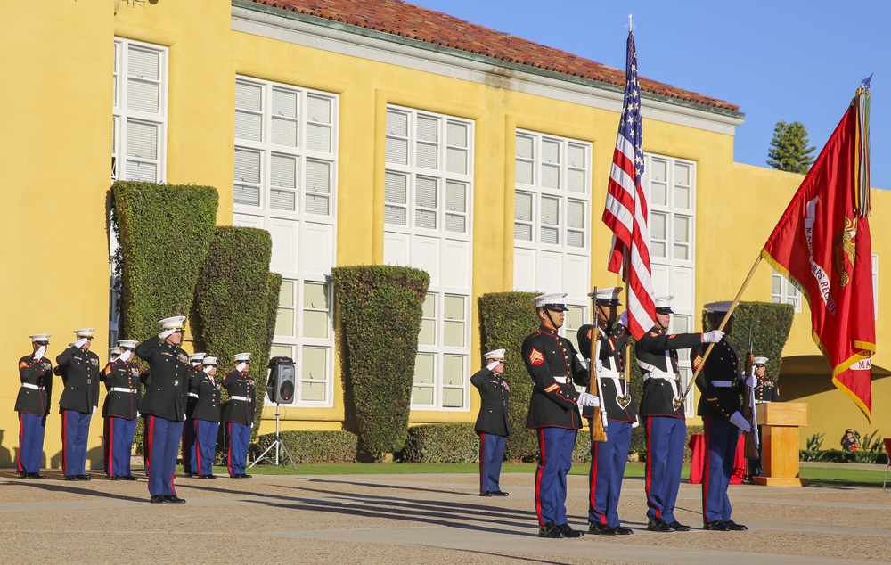 240th Marine Corps Birthday Cake Cutting Ceremony