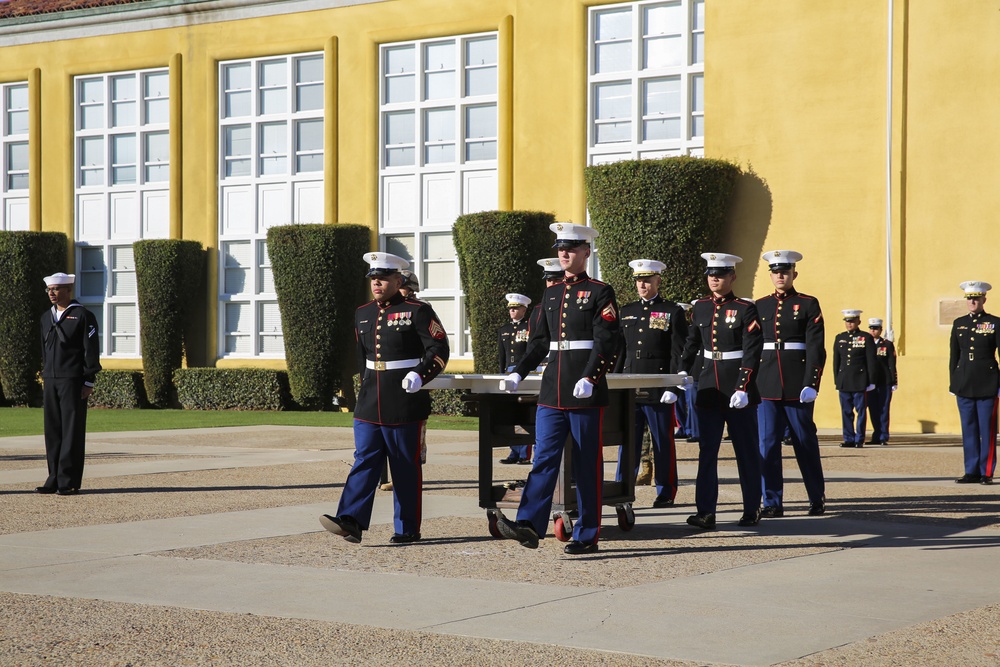 240th Marine Corps Birthday Cake Cutting Ceremony