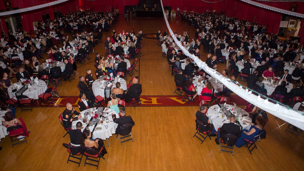 MCIEAST MCB CAMLEJ Officer and Staff Noncomissioned Officer Birthday Ball