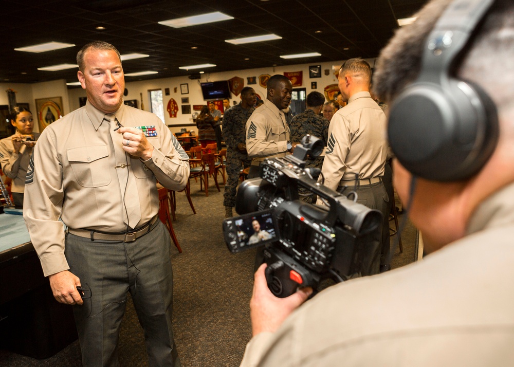 MGySgt Paul Bishop Retirement Ceremony