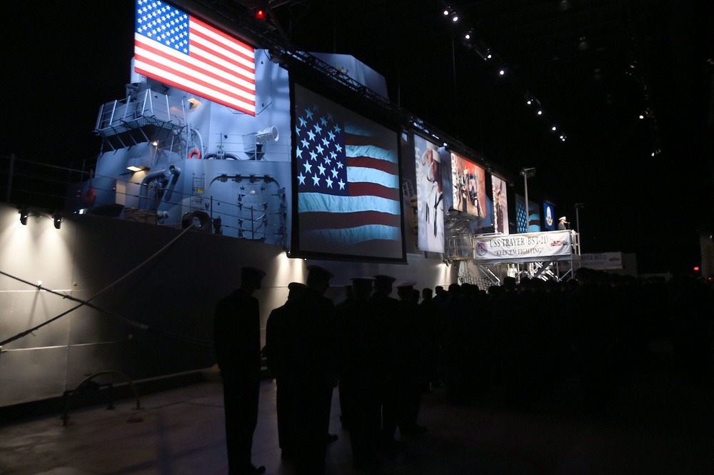 University of Illinois NROTC recruits attend capping ceremony