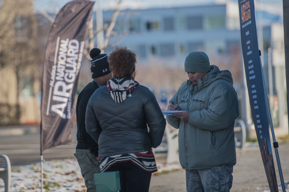 Photo essay - Alaska Air Guardsmen in first-ever Anchorage Veterans Day Parade