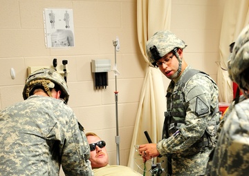 Combat medics get refresher training and more