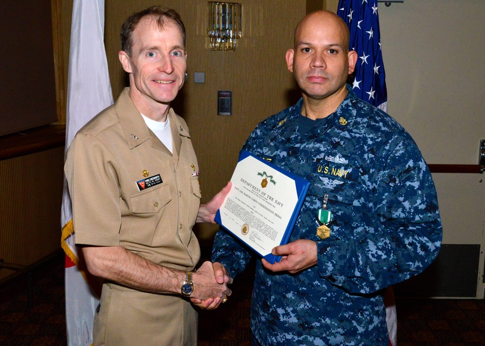 Navy and Marine Corps Achievement Medal given at Misawa Air Base