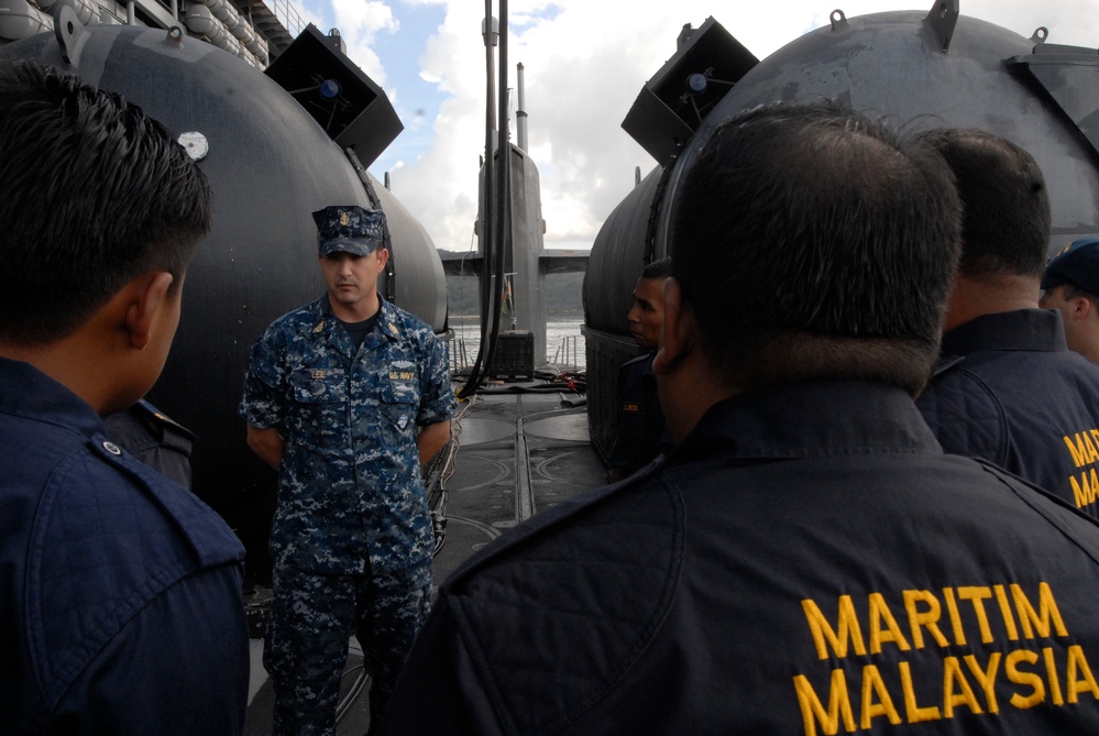 USS Ohio in Malaysia