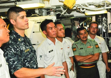 USS Ohio in Malaysia